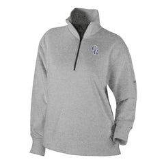 Colorado Rockies Columbia Women's Birchwood Hills Quarter-Zip Pullover - Gray - Columbia Lifestyle
