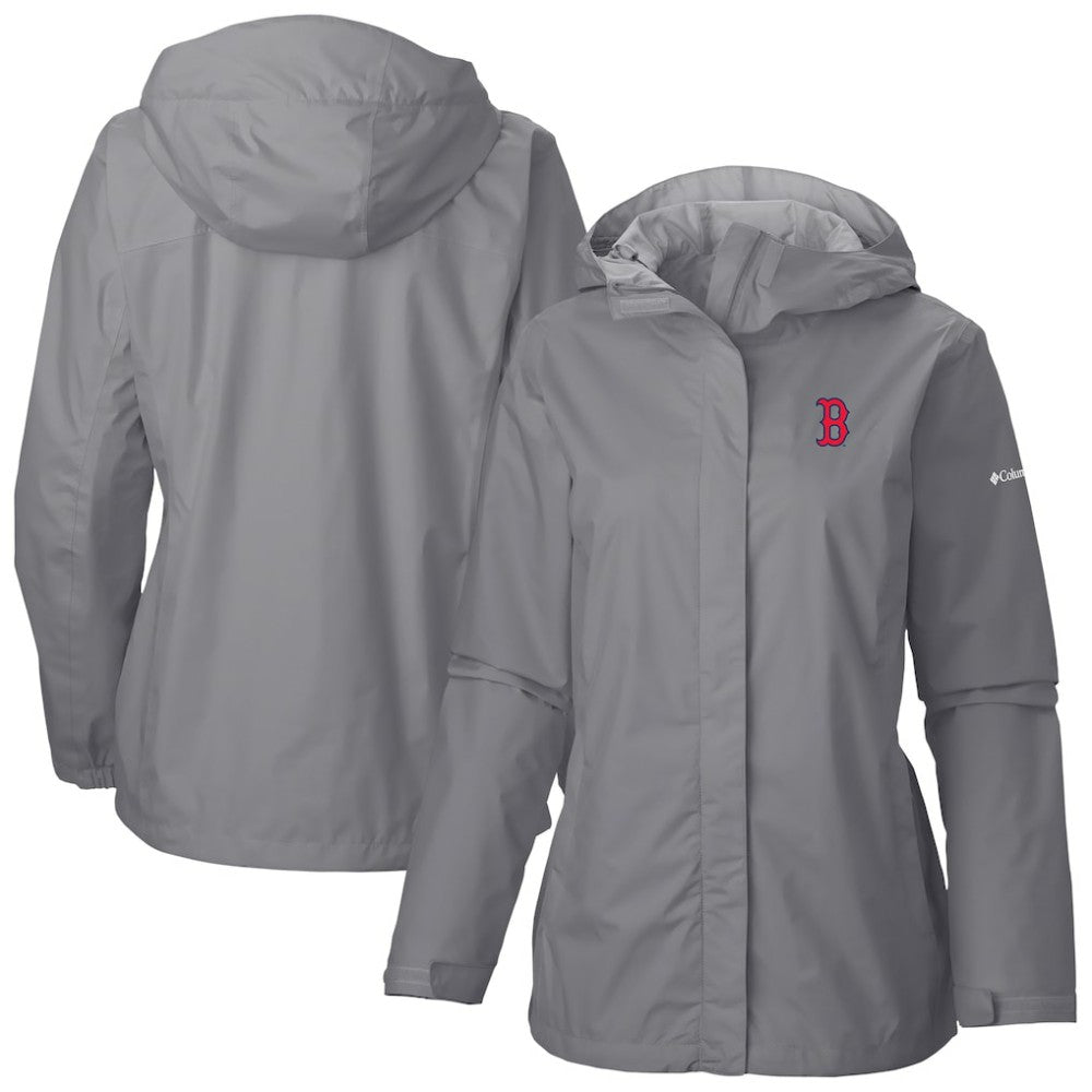 Boston Red Sox Columbia Women's Arcadia II Full Zip-Jacket - Gray - Columbia Discount