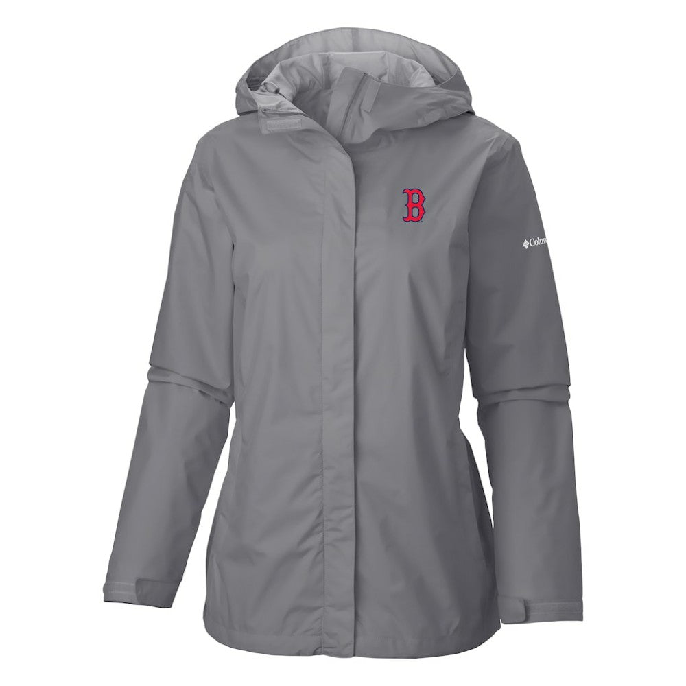 Boston Red Sox Columbia Women's Arcadia II Full Zip-Jacket - Gray - Columbia Discount