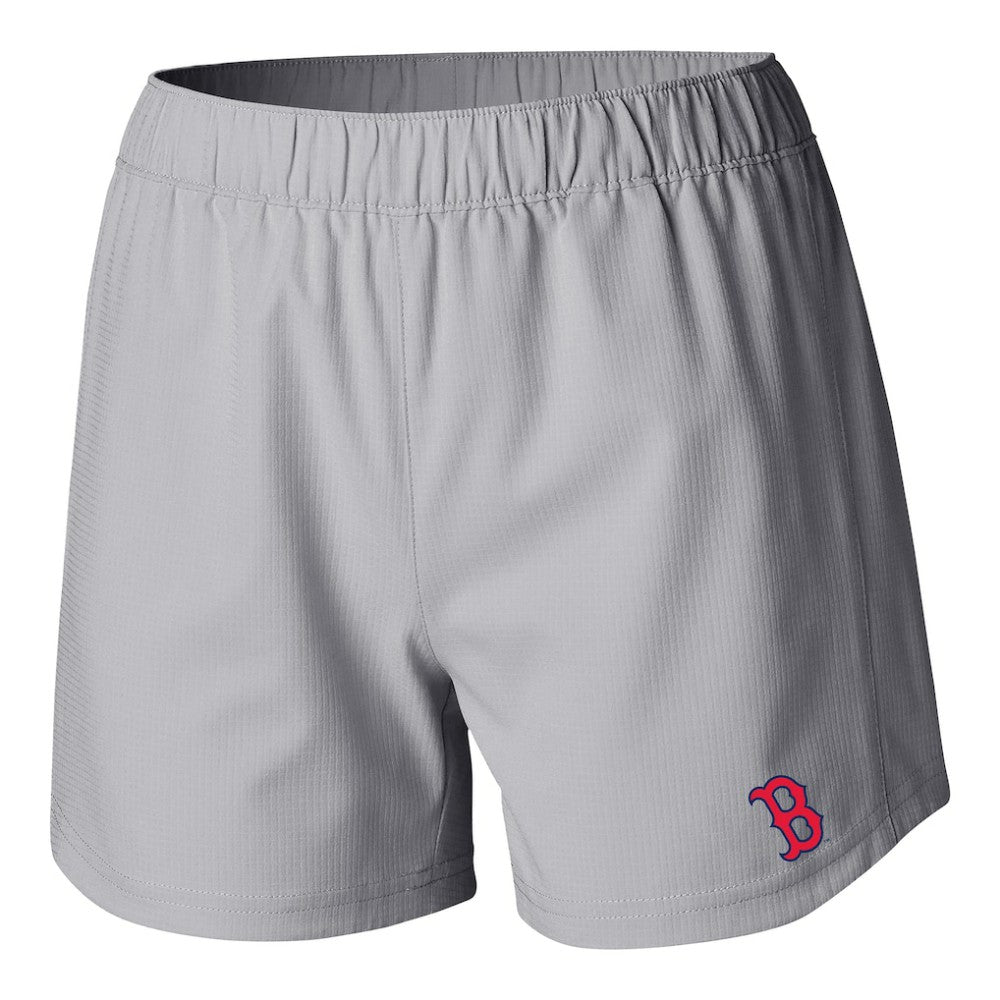Boston Red Sox Columbia Women's Tamiami Pull-On Shorts - Gray - Columbia Lifestyle