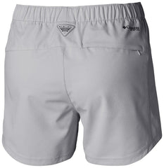 Chicago Cubs Columbia Women's Tamiami Pull-On Shorts - Gray - Columbia Lifestyle