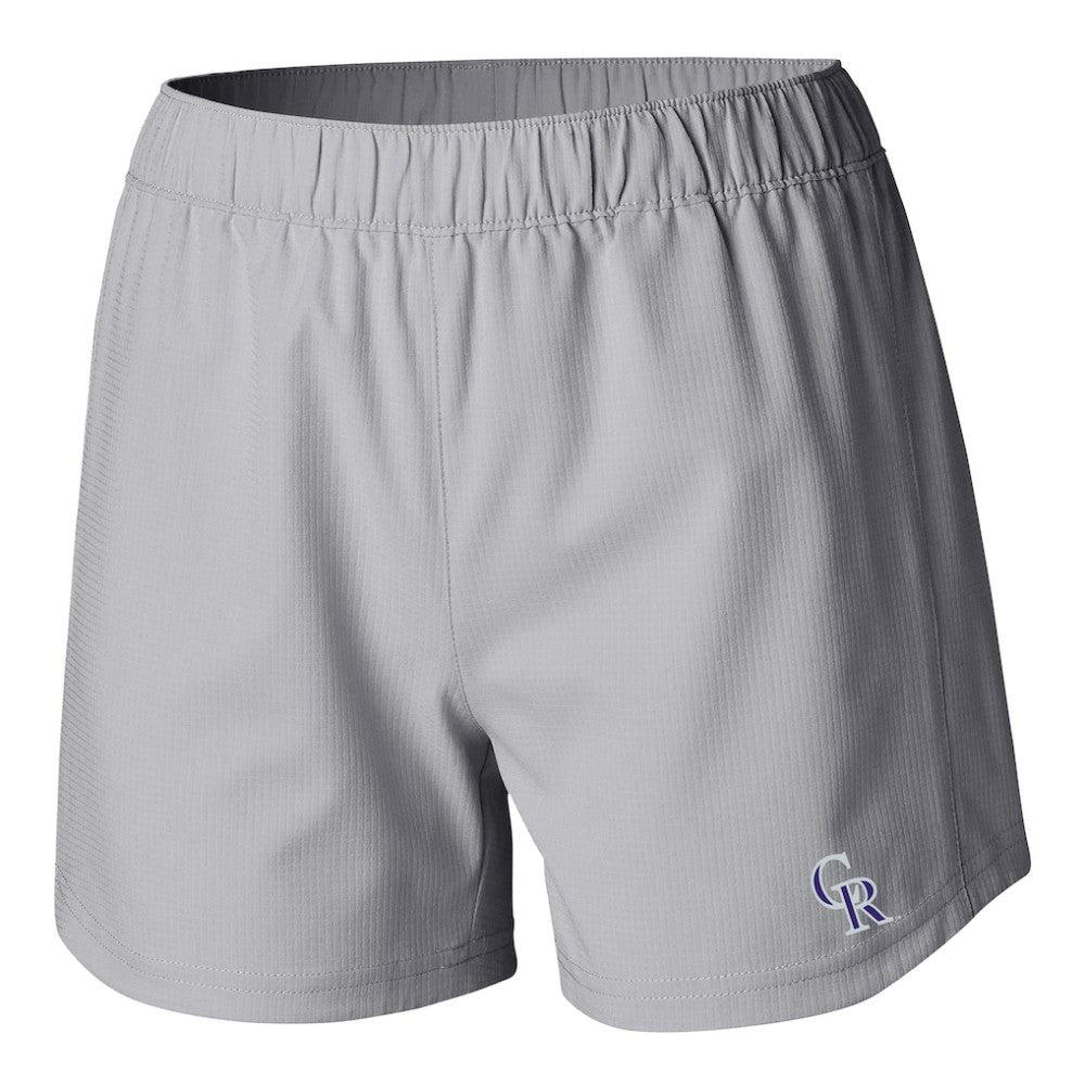 Colorado Rockies Columbia Women's Tamiami Pull-On Shorts - Gray - Columbia Online