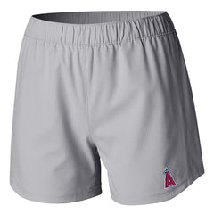 Los Angeles Angels Columbia Women's Tamiami Pull-On Shorts - Gray - Columbia Discount
