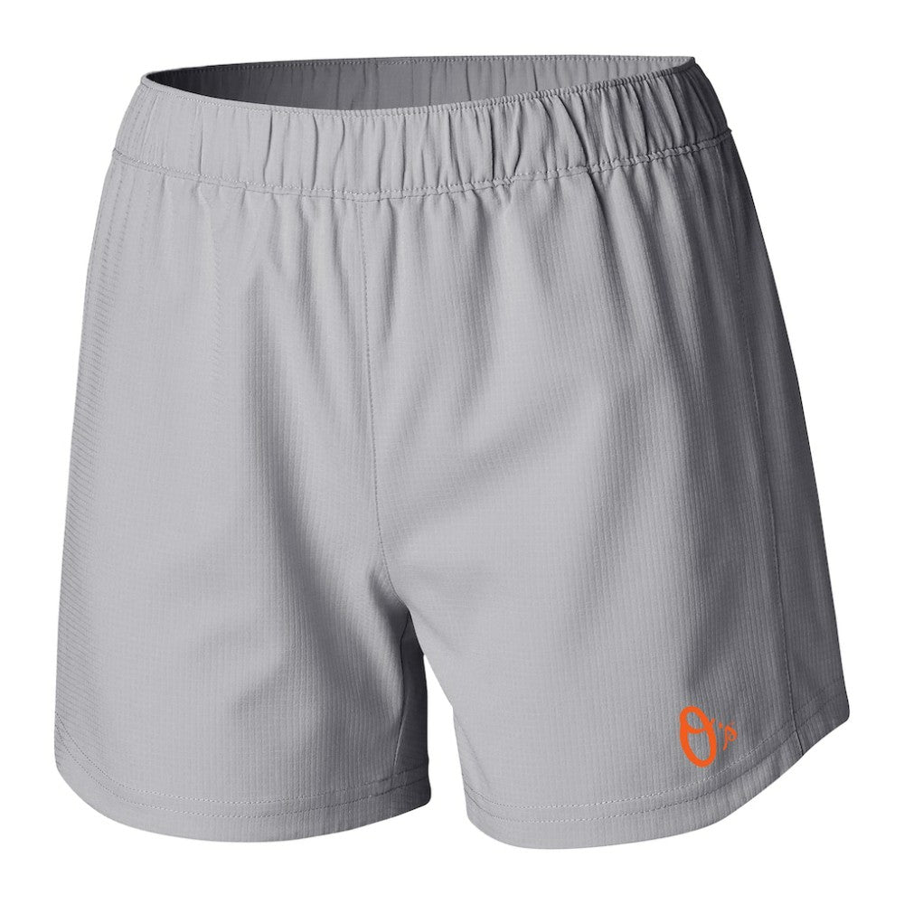 Baltimore Orioles Columbia Women's Tamiami Pull-On Shorts - Gray - Columbia Online