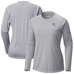 Kansas City Royals Columbia Tidal Tee II Long Sleeve T-Shirt - Gray - Columbia Sale
