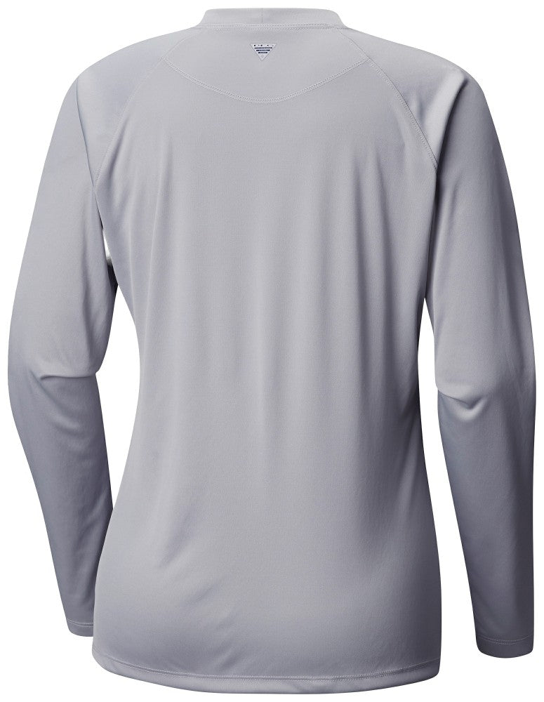 Milwaukee Brewers Columbia Tidal Tee II Long Sleeve T-Shirt - Gray - Columbia on Sale