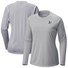 Athletics Columbia Tidal Tee II Long Sleeve T-Shirt - Gray - Columbia Discount