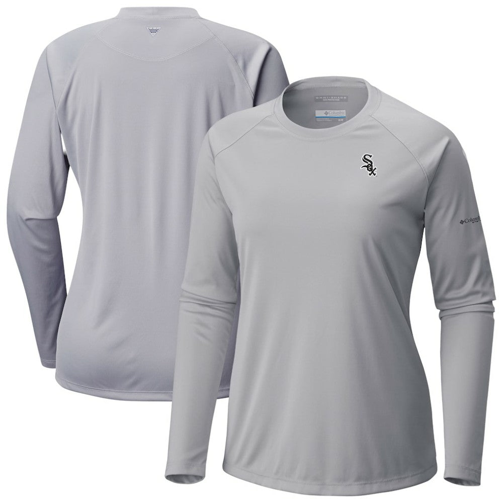Chicago White Sox Columbia Tidal Tee II Long Sleeve T-Shirt - Gray - Columbia Sale