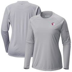 Cleveland Guardians Columbia Tidal Tee II Long Sleeve T-Shirt - Gray - Columbia Online