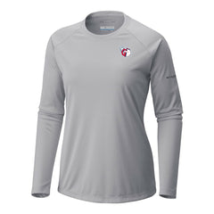 Cleveland Guardians Columbia Tidal Tee II Long Sleeve T-Shirt - Gray - Columbia Online
