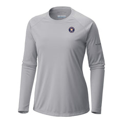 Houston Astros Columbia Tidal Tee II Long Sleeve T-Shirt - Gray - Columbia Sale