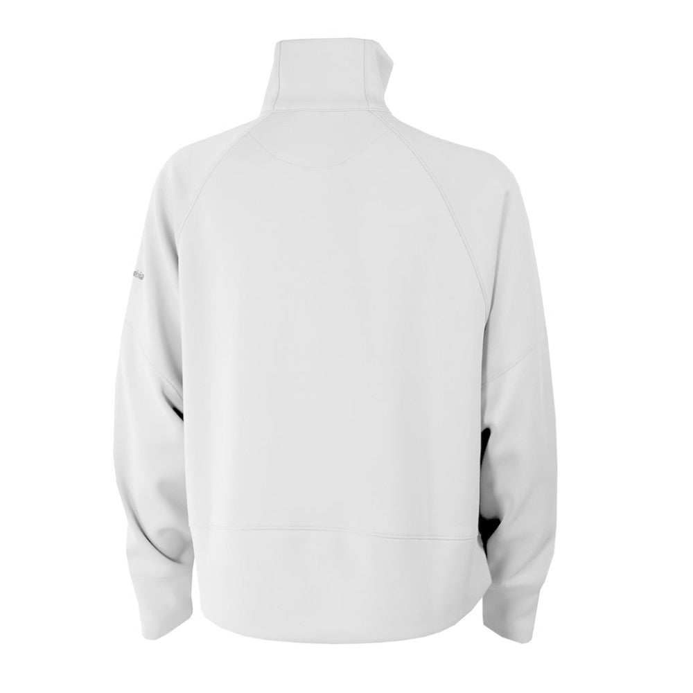 Houston Astros Columbia Women's Wickhams Hills Raglan Omni-Wick Quarter-Zip Pullover - White - Columbia Online