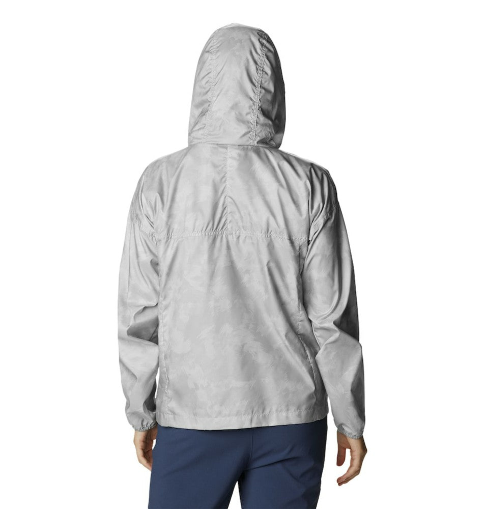 Tampa Bay Rays Columbia Women's Flash Challenger Full-Zip Hoodie Windbreaker Jacket - Gray/White - Columbia Online