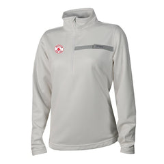 Boston Red Sox Columbia Women's Skiff Guide Fleece Half-Zip Pullover Jacket - White - Columbia Online