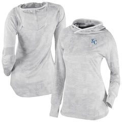 Kansas City Royals Columbia Women's Omni-Wick Sunday Ball Raglan Pullover Hoodie - White - Columbia Online