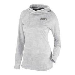 San Diego Padres Columbia Women's Omni-Wick Sunday Ball Raglan Pullover Hoodie - White - Columbia Online
