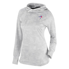 Toronto Blue Jays Columbia Women's Omni-Wick Sunday Ball Raglan Pullover Hoodie - White - Columbia Online
