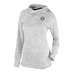 Washington Nationals Columbia Women's Omni-Wick Sunday Ball Raglan Pullover Hoodie - White - Columbia Sale
