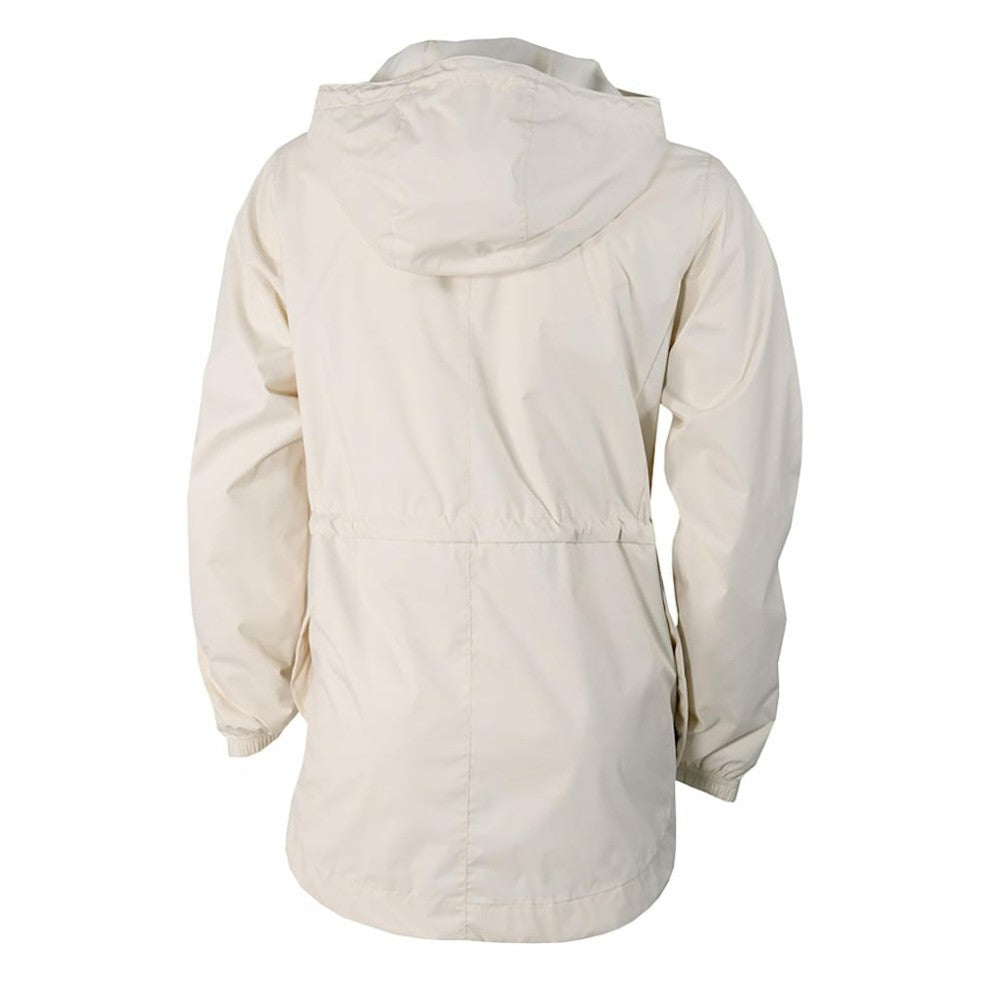 Texas Rangers Columbia Women's Lily Park Full-Zip Rain Jacket - Cream - Columbia on Sale