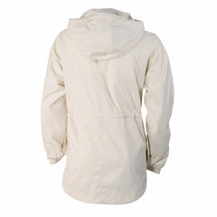 Texas Rangers Columbia Women's Lily Park Full-Zip Rain Jacket - Cream - Columbia on Sale