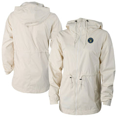 Milwaukee Brewers Columbia Women's Lily Park Full-Zip Rain Jacket - Cream - Columbia Online