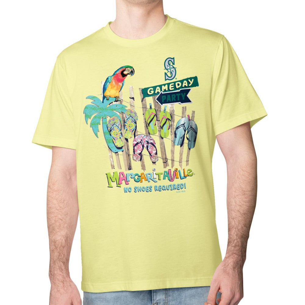 Seattle Mariners Margaritaville Gameday Party T-Shirt - Yellow - MLB Online
