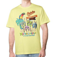 Baltimore Orioles Margaritaville Gameday Party T-Shirt - Yellow - MLB Online
