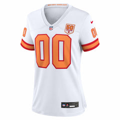 Nike 76 Tampa Bay Buccaneers Women's 50th Season Alternate Custom Game Jersey White