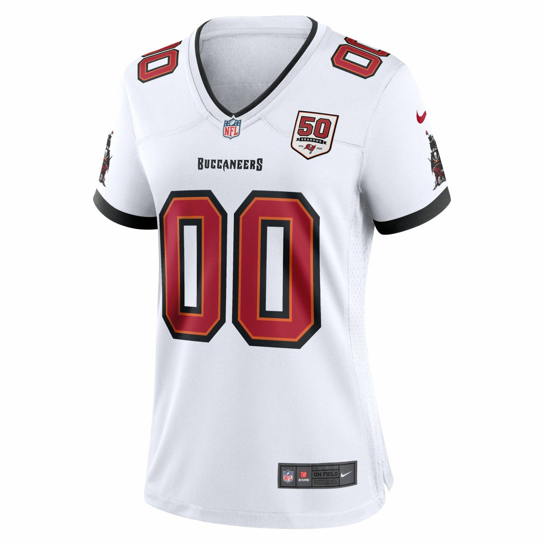 Nike Tampa Bay Buccaneers Women's 50th Season Custom Game Jersey White
