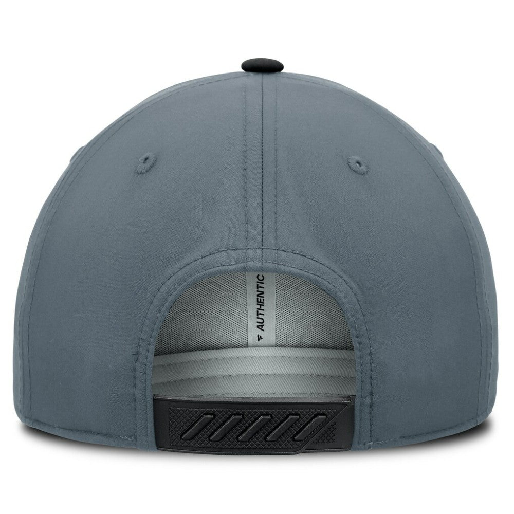 Utah Mammoth Fanatics Utah Badge Adjustable Hat - Black/Charcoal - NHL 203122128