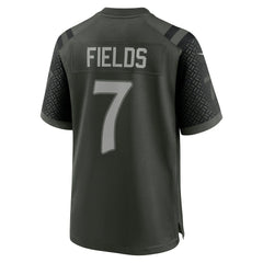 Nike Justin Fields New York Jets 2025 Rivalries Collection Game Jersey Gotham Green
