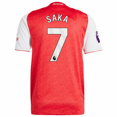 Bukayo Saka Arsenal 2025/26 Home Player Jersey Red - Adidas