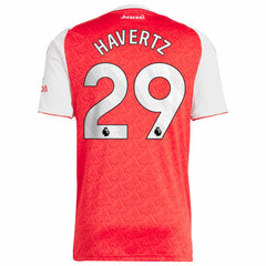 Kai Havertz Arsenal 2025/26 Home Replica Player Jersey Red - Adidas cheap