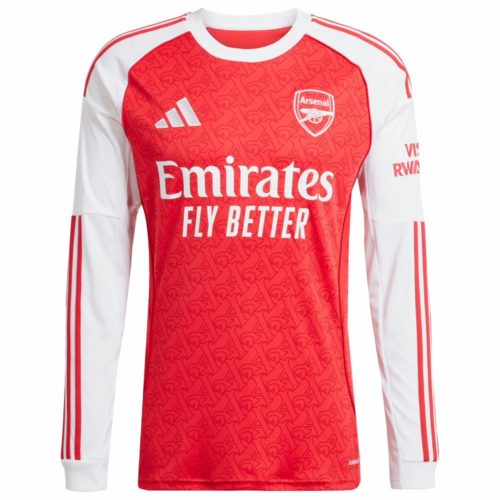 Kai Havertz Arsenal 2025/26 Home Replica Long Sleeve Player Jersey Red - Adidas sale