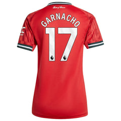 Alejandro Garnacho Manchester United Women's Home 2025/26 Replica Player Jersey Red - Adidas cheap