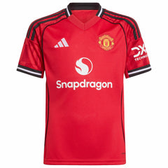 Marcus Rashford Manchester United Youth Home 2025/26 Replica Player Jersey Red - Adidas