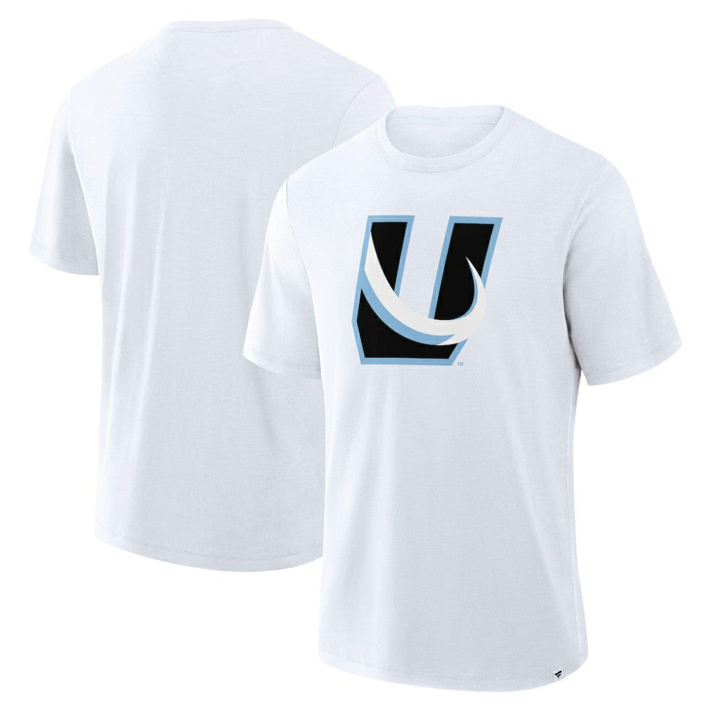 Utah Mammoth Fanatics Alternate Logo Stadium Slub T-Shirt - White - NHL 203124199