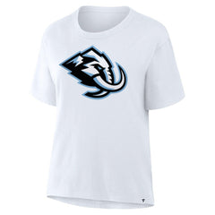 Utah Mammoth Fanatics Women's Primary Logo Legacy T-Shirt - White - NHL 203124250