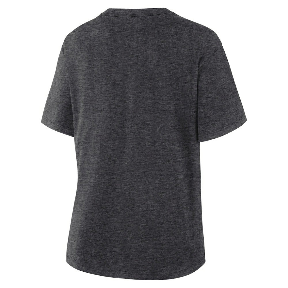 Utah Mammoth Fanatics Women's Primary Logo Legacy T-Shirt - Heather Charcoal - NHL 203124251