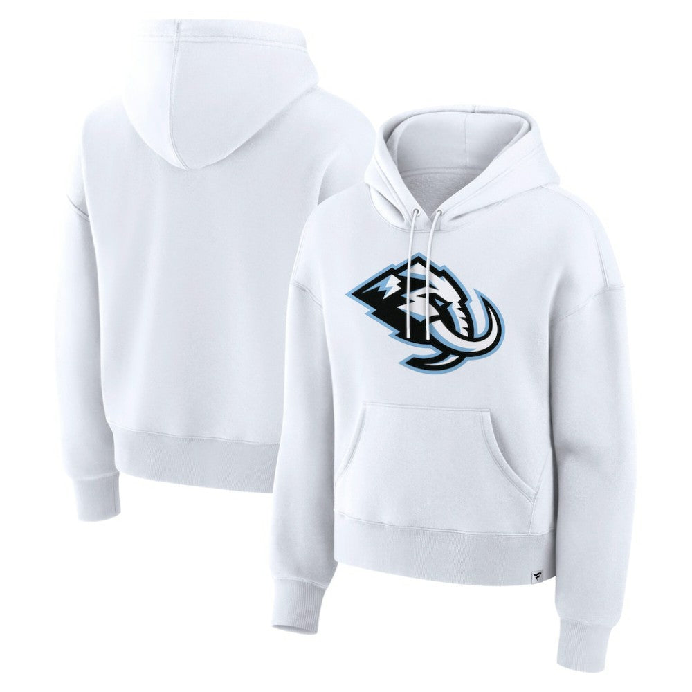 Utah Mammoth Fanatics Women's Essential Hoodie - White - NHL 203124266