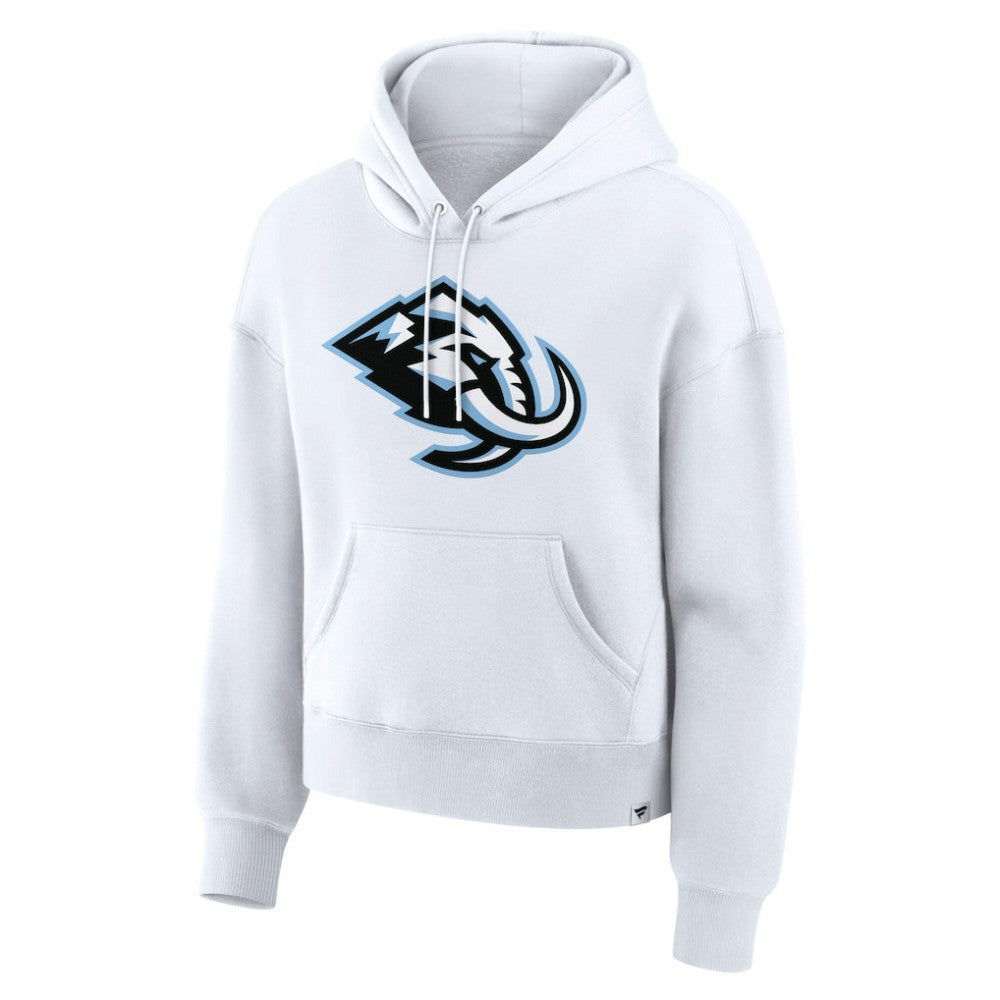Utah Mammoth Fanatics Women's Essential Hoodie - White - NHL 203124266