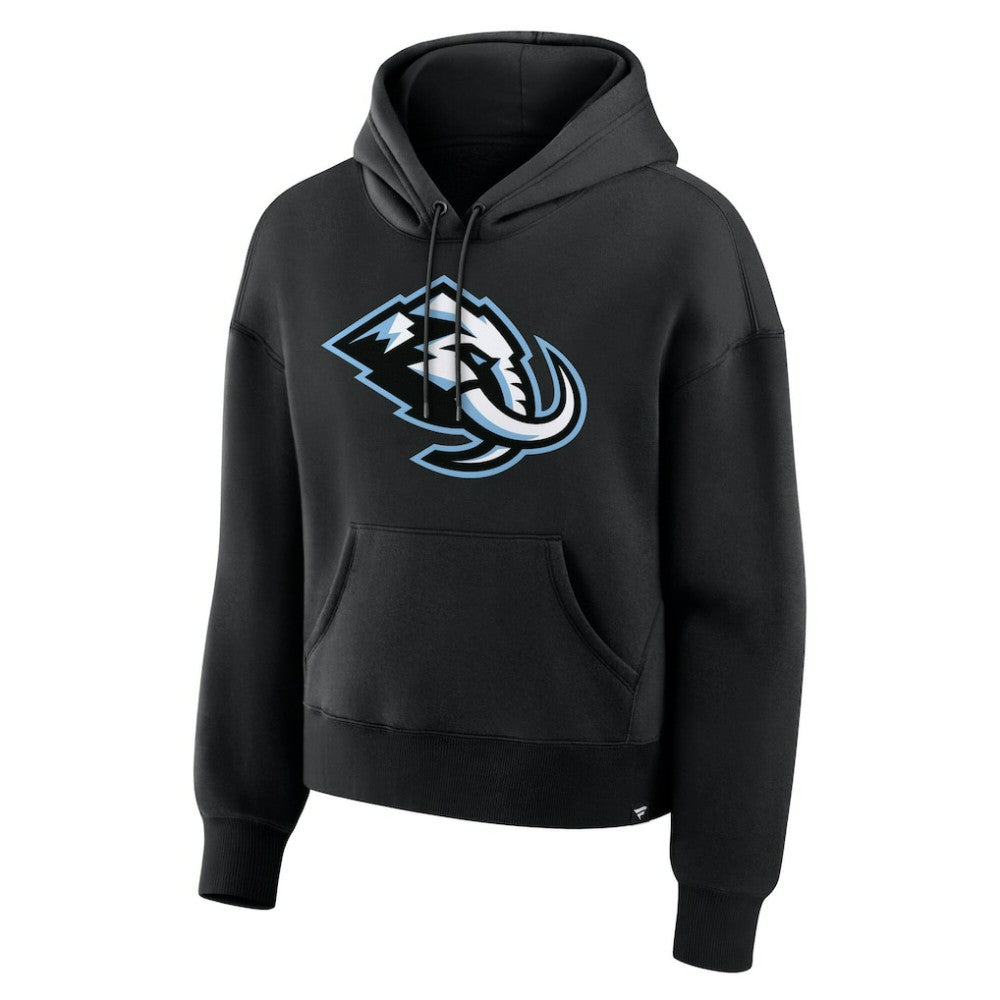 Utah Mammoth Fanatics Women's Essential Hoodie - Black - NHL 203124267