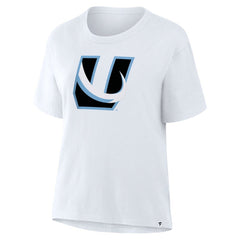 Utah Mammoth Fanatics Women's Alternate Logo Legacy T-Shirt - White - NHL 203124281