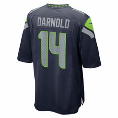 Nike Sam Darnold Seattle Seahawks Team Game Jersey College Navy