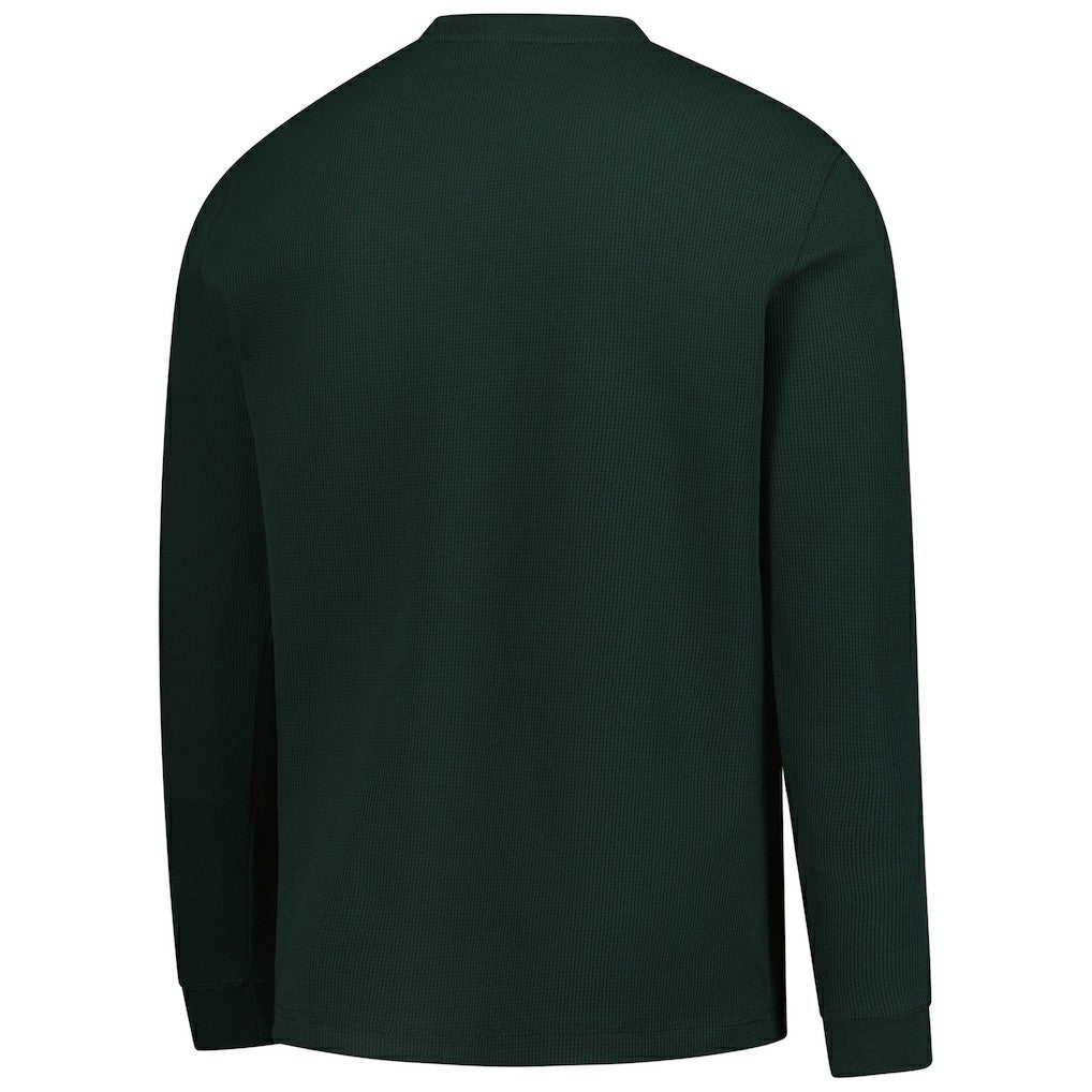 New York Jets Dunbrooke Cavalier Waffle Long Sleeve T-Shirt Green