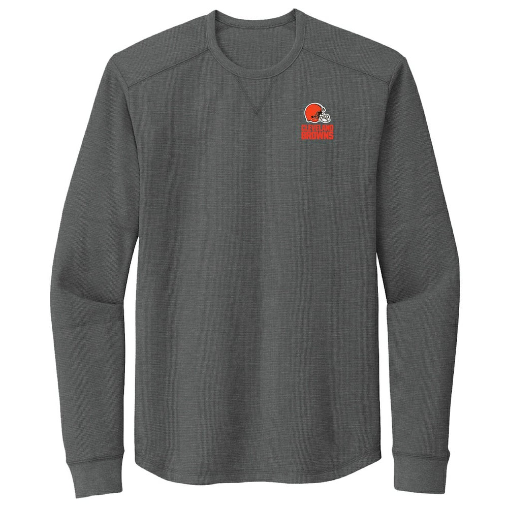 Cleveland Browns Dunbrooke Cavalier Waffle Long Sleeve T-Shirt Charcoal