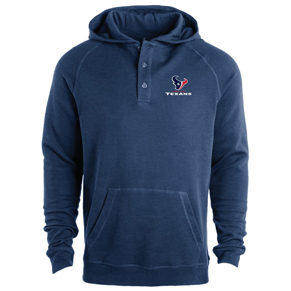 Houston Texans Dunbrooke Montana Raglan Thermal Hoodie Navy