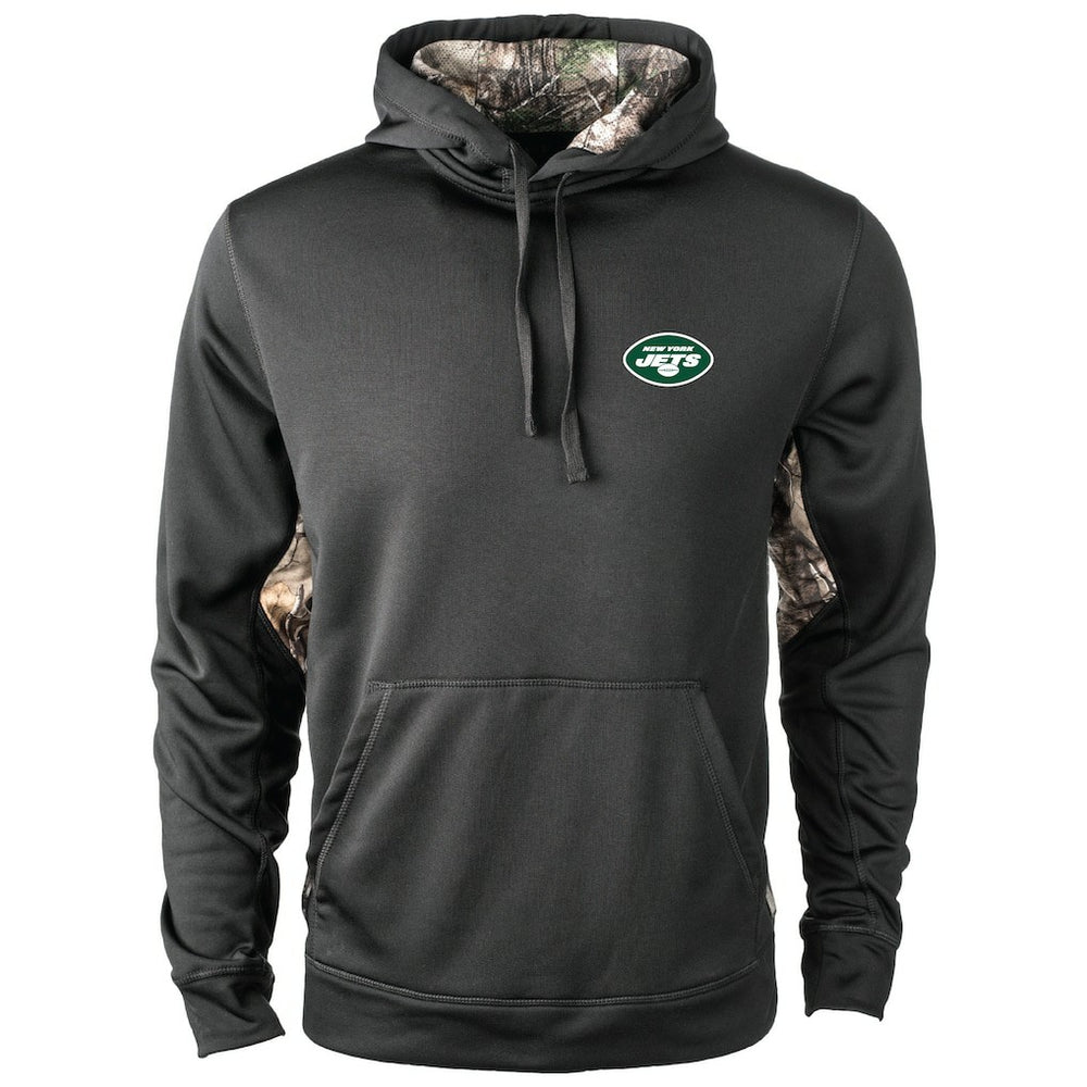 New York Jets Dunbrooke Ranger Real Tree Camo Hoodie Black