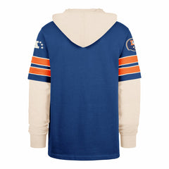 47 brand Denver Broncos '47 Big & Tall Split Zone Cornerback Hoodie Royal