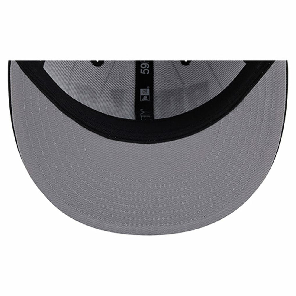 Chicago Bulls Wordmark Pinstripe 59FIFTY Fitted Hat White | New Era discount